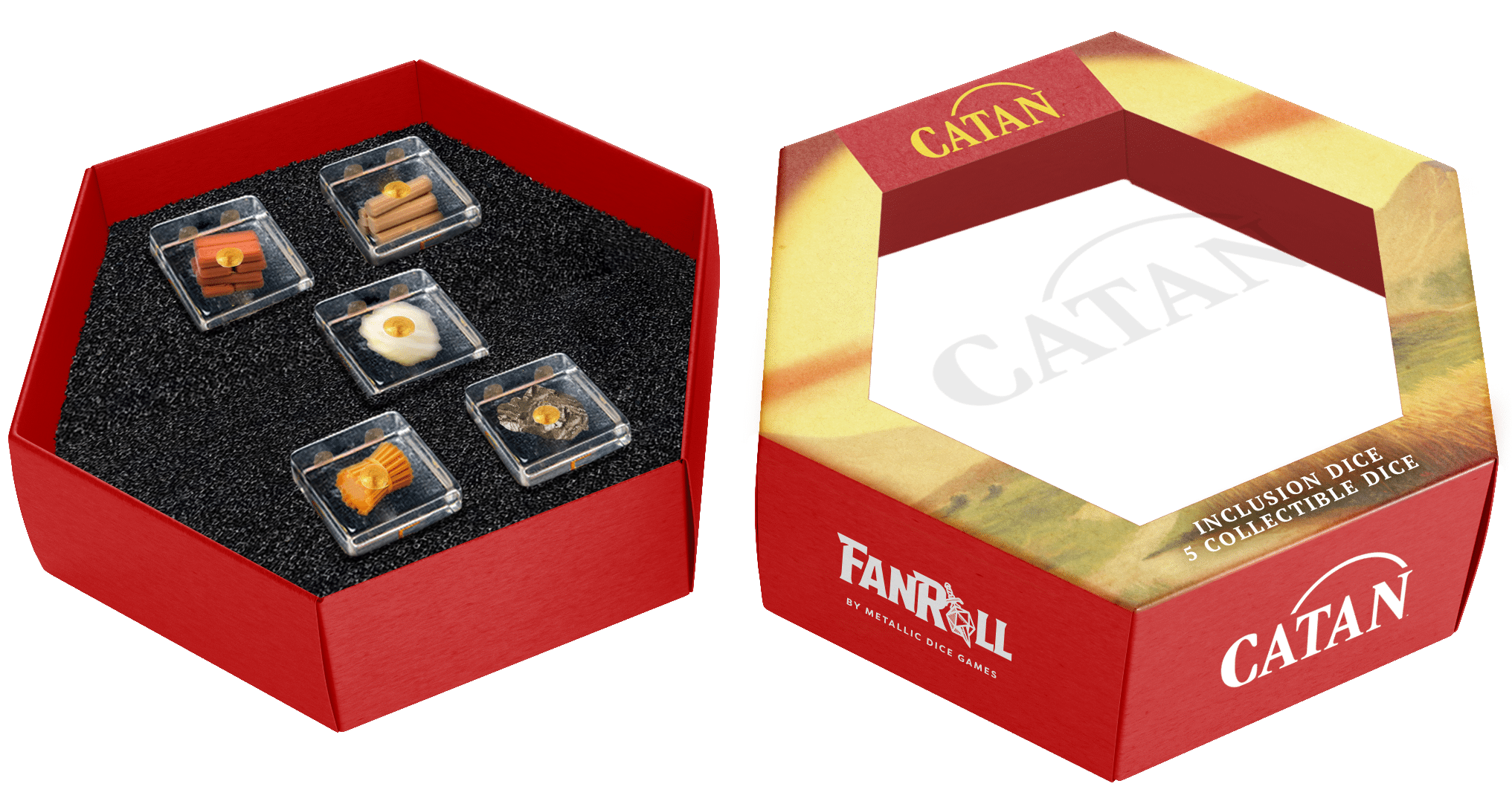 Fanroll Catan Inclusion Dice Set image 0
